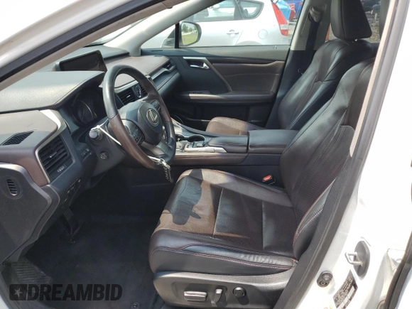 2016 Lexus RX 450h with VIN 2T2BGMCA4GC004192, listed as a Copart auction lot 59701365 with 257,355 mi miles and Salvage title. Bid and sale history available at DreamBid. Image 7.