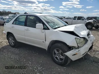 2002 Lexus RX 300 with VIN JTJGF10U920136570, listed as a Copart auction lot 81539884 with 155,785 mi miles and Salvage Title. Bid and sale history available at carsss.com. Image 4.