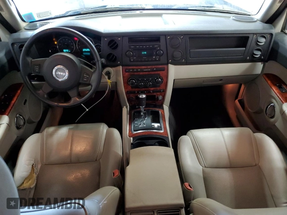 2006 Jeep Commander Limited with VIN 1J8HG58N96C300664, listed as a Copart auction lot 56022715 with 203,172 mi miles and Salvage title. Bid and sale history available at DreamBid. Image 8.