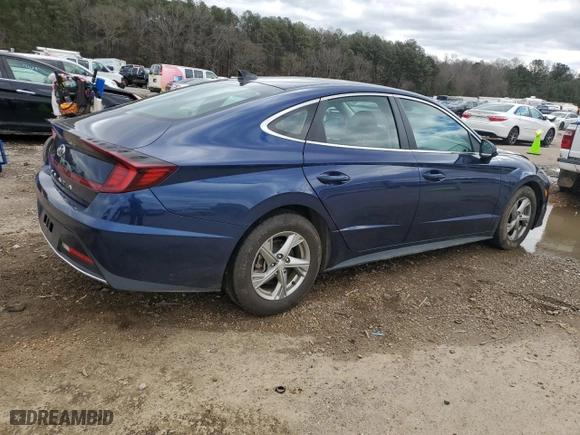 2021 Hyundai Sonata SE with VIN 5NPEG4JA7MH070460, listed as a Copart auction lot 47884045 with 82,088 mi miles and Salvage Title. Bid and sale history available at carsss.com. Image 3.