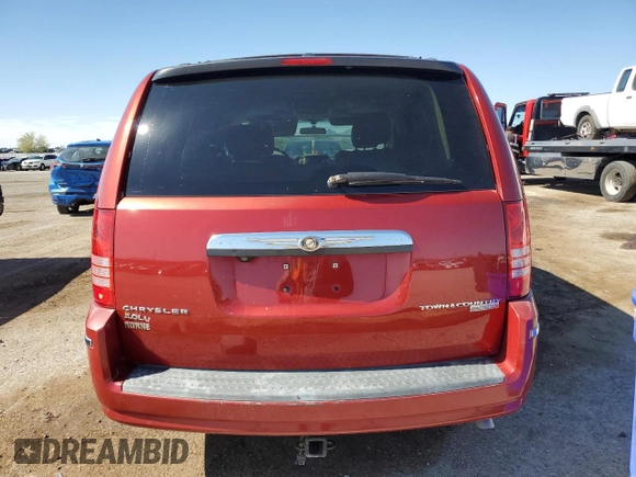 2010 Chrysler Town & Country Limited with VIN 2A4RR6DX2AR148207, listed as a Copart auction lot 54210685 with 81,705 mi miles and Clean Title. Bid and sale history available at carsss.com. Image 6.