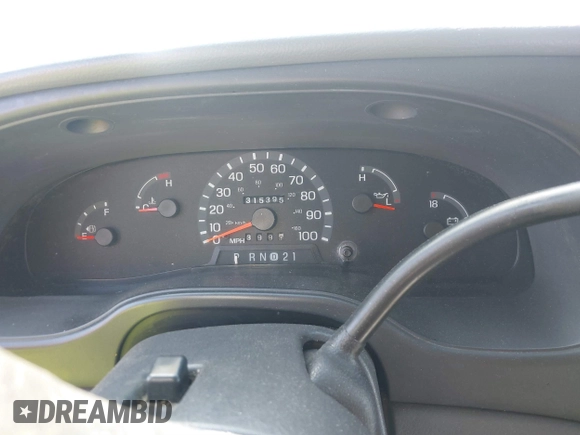 2003 Ford Econoline Cargo with VIN 1FTNE24L73HA28455, listed as a IAAI auction lot 41709698 with 315,395 mi miles and . Bid and sale history available at carsss.com. Image 7.