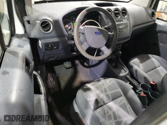 2013 Ford Transit Connect XL with VIN NM0LS6AN3DT149556, listed as a Copart auction lot 41660315 with 185,468 mi miles and Salvage Title. Bid and sale history available at carsss.com. Image 8.
