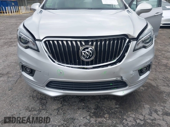 2017 Buick Envision Premium I with VIN LRBFXESX1HD086273, listed as a IAAI auction lot 41879594 with 52,409 mi miles and . Bid and sale history available at DreamBid. Image 6.