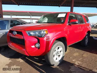2018 Toyota 4Runner SR5 with VIN JTEBU5JR4J5552625, listed as a IAAI auction lot 41252716 with 143,654 mi miles. Bid and sale history available at carsss.com. Image 17.