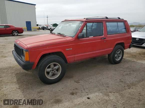 1993 Jeep Cherokee SE with VIN 1J4FT27P2PL619945, listed as a Copart auction lot 59053465 with 222,336 mi miles and Clean title. Bid and sale history available at DreamBid. Image 1.