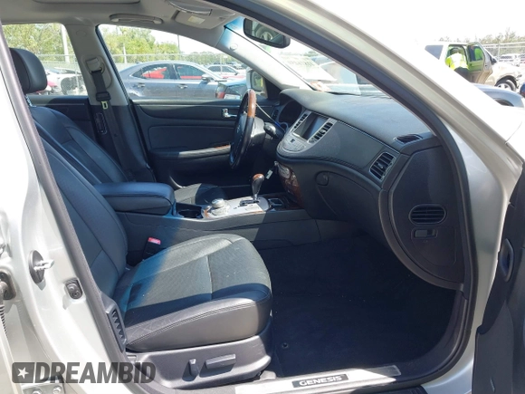 2011 Hyundai Genesis with VIN KMHGC4DF4BU130348, listed as a IAAI auction lot 41816459 with 151,650 mi miles and . Bid and sale history available at DreamBid. Image 5.