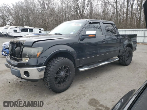 2009 Ford F-150 XL with VIN 1FTPW12V79FB39595, listed as a Copart auction lot 47639345 with 157,589 mi miles and Salvage Title. Bid and sale history available at carsss.com. Image 1.