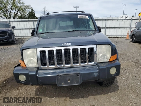 2007 Jeep Commander Sport z VIN 1J8HG48K77C624276, wystawiony jako Copart lot #53336525 z przebiegiem 167 380 mil mil oraz Szkoda całkowita • Salvage title. Historia ofert i sprzedaży dostępna na DreamBid. Obrazek 5.