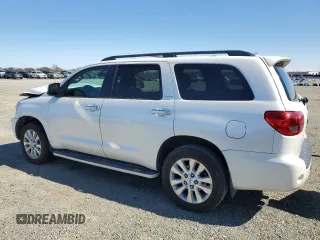2014 Toyota Sequoia Platinum with VIN 5TDDY5G1XES097637, listed as a Copart auction lot 48256635 with 161,862 mi miles and Salvage Title. Bid and sale history available at carsss.com. Image 2.
