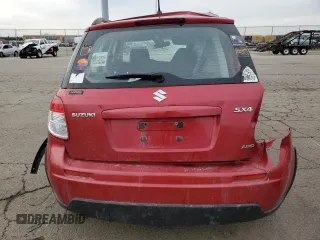 2012 Suzuki SX4 Crossover with VIN JS2YB5A31C6304609, listed as a Copart auction lot 46516975 with Not Provided miles and Salvage Title. Bid and sale history available at carsss.com. Image 6.