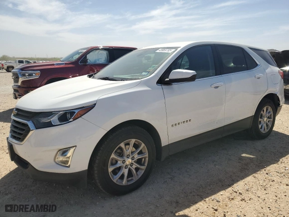 2020 Chevrolet Equinox LT with VIN 3GNAXKEV6LS705065, listed as a Copart auction lot 49969785 with 116,160 mi miles and Salvage Title. Bid and sale history available at carsss.com. Image 1.