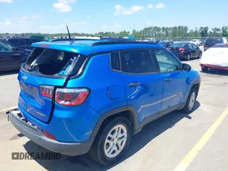 2018 Jeep Compass Sport с VIN 3C4NJCAB0JT338622, выставлен на аукционе IAAI как лот 42287302 с пробегом 99 554 миль миль и . История ставок и продаж доступна на DreamBid. Изображение 4.