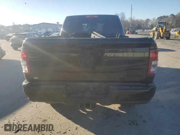 2022 Ram 2500 Big Horn with VIN 3C6UR5DJ8NG418145, listed as a Copart auction lot 88723915 with 34,343 mi miles and Salvage Title. Bid and sale history available at carsss.com. Image 6.