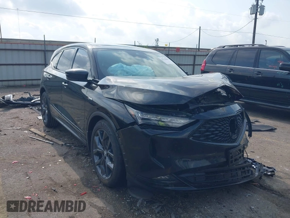 2023 Acura MDX w/A-Spec Package с VIN 5J8YE1H09PL004461, выставлен на аукционе IAAI как лот 42115065 с пробегом Не указан миль и . История ставок и продаж доступна на DreamBid. Изображение 1.