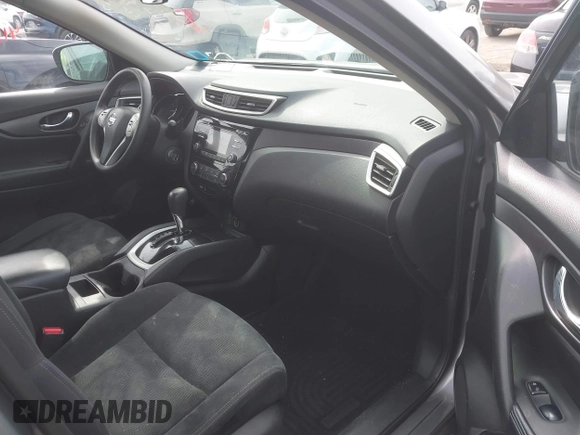 2016 Nissan Rogue S with VIN JN8AT2MV1GW147887, listed as a IAAI auction lot 41973301 with 136,375 mi miles. Bid and sale history available at carsss.com. Image 5.