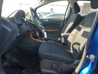 2022 Ford EcoSport SE with VIN MAJ6S3GL7NC456921, listed as a Copart auction lot 44341005 with 28,368 mi miles and Salvage Title. Bid and sale history available at DreamBid. Image 7.