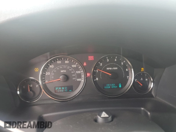 2006 Jeep Commander with VIN 1J8HH48N16C314274, listed as a Copart auction lot 43732115 with 139,810 mi miles and Clean Title. Bid and sale history available at carsss.com. Image 9.