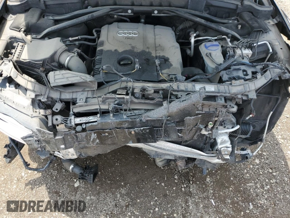 2015 Audi Q5 Premium Plus with VIN WA1LFAFP7FA131185, listed as a Copart auction lot 59782215 with 164,907 mi miles and Salvage title. Bid and sale history available at DreamBid. Image 12.