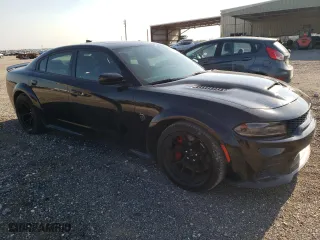 2021 Dodge Charger SRT Hellcat Redeye Widebody with VIN 2C3CDXL97MH580857, listed as a Copart auction lot 67640603 with 14,193 mi miles and Clean Title. Bid and sale history available at carsss.com. Image 4.