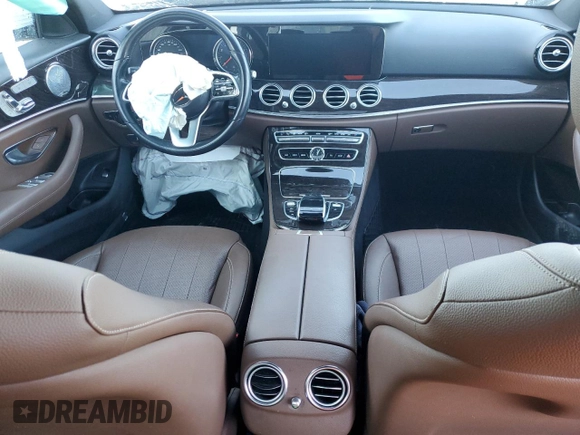 2019 Mercedes-Benz E-Class E 300 with VIN WDDZF4JB8KA497945, listed as a Copart auction lot 87875545 with 52,511 mi miles and Salvage Title. Bid and sale history available at carsss.com. Image 8.