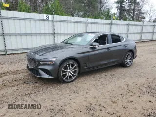 2023 Genesis G70 2.0T with VIN KMTG34TA6PU128183, listed as a Copart auction lot 39857364 with Not Provided miles and Salvage Title. Bid and sale history available at DreamBid. Image 1.