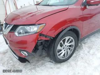 2015 Nissan Rogue SL with VIN 5N1AT2MV8FC903688, listed as a IAAI auction lot 41548493 with 77,123 mi miles. Bid and sale history available at carsss.com. Image 6.