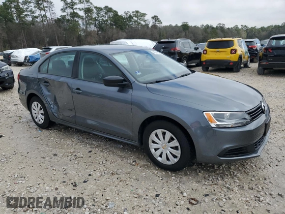 2014 Volkswagen Jetta Sedan S with VIN 3VW2K7AJ9EM405178, listed as a Copart auction lot 46614155 with 87,894 mi miles and Clean Title. Bid and sale history available at carsss.com. Image 4.