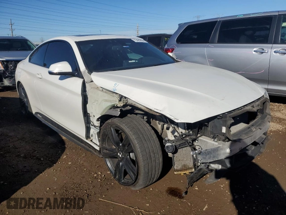 2016 BMW 4 Series 435i z VIN WBA3R1C53GK529017, wystawiony jako Copart lot #79483894 z przebiegiem 91 307 mil mil oraz Szkoda całkowita • Salvage title. Historia ofert i sprzedaży dostępna na DreamBid. Obrazek 4.