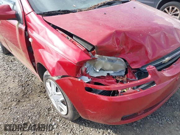 2008 Chevrolet Aveo LS with VIN KL1TD66658B037309, listed as a IAAI auction lot 42119661 with Not Provided miles and . Bid and sale history available at DreamBid. Image 6.