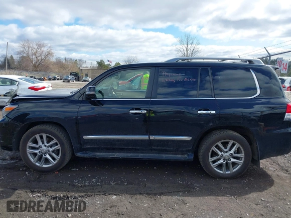 2013 Lexus LX 570 with VIN JTJHY7AX0D4124605, listed as a IAAI auction lot 41913053 with 141,389 mi miles and . Bid and sale history available at DreamBid. Image 15.