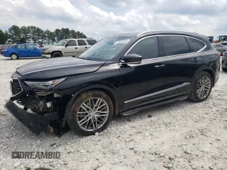 2022 Acura MDX w/Advance Package with VIN 5J8YE1H89NL028553, listed as a Copart auction lot 56182424 with 15,124 mi miles and Salvage Title. Bid and sale history available at carsss.com. Image 1.