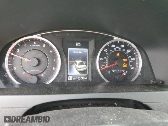 2017 Toyota Camry XLE with VIN 4T1BF1FK7HU758777, listed as a Copart auction lot 50048835 with 105,249 mi miles and Salvage Title. Bid and sale history available at carsss.com. Image 9.