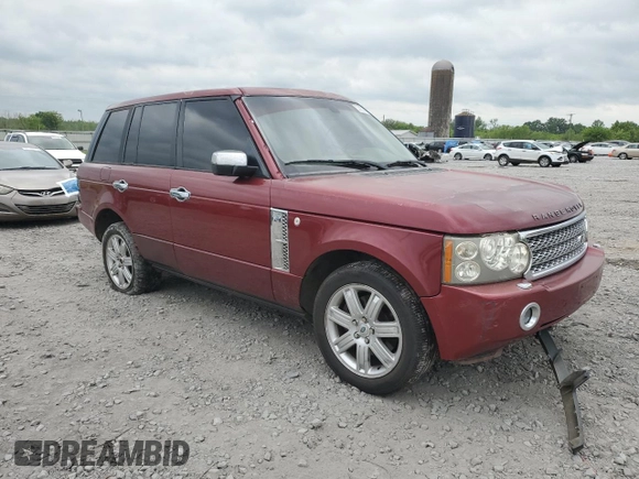 2006 Land Rover Range Rover HSE with VIN SALME15416A201308, listed as a Copart auction lot 52920805 with 211,090 mi miles and Salvage Title. Bid and sale history available at carsss.com. Image 4.