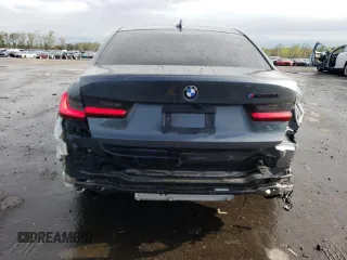 2020 BMW 3 Series M340i with VIN 3MW5U7J05L8B44054, listed as a Copart auction lot 50531364 with 38,012 mi miles and Salvage Title. Bid and sale history available at carsss.com. Image 6.