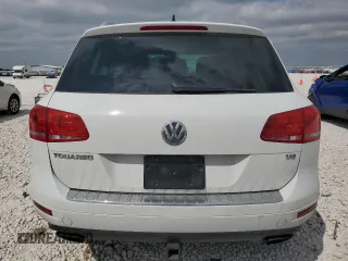2013 Volkswagen Touareg Lux with VIN WVGEF9BP9DD008658, listed as a Copart auction lot 52585925 with 93,369 mi miles and Salvage Title. Bid and sale history available at DreamBid. Image 6.