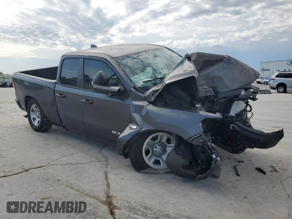 2020 Ram 1500 Tradesman with VIN 1C6RRECT3LN179620, listed as a Copart auction lot 58018845 with 52,379 mi miles and Salvage title. Bid and sale history available at DreamBid. Image 4.