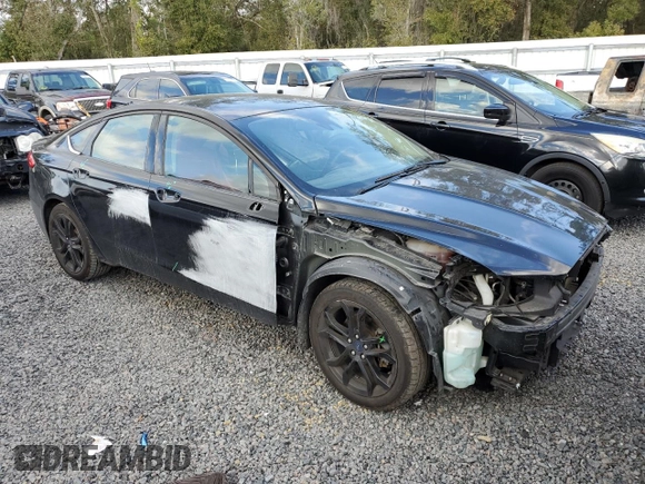 2019 Ford Fusion SE with VIN 3FA6P0HD2KR229530, listed as a Copart auction lot 45895145 with 90,243 mi miles and Non Repairable. Bid and sale history available at DreamBid. Image 4.