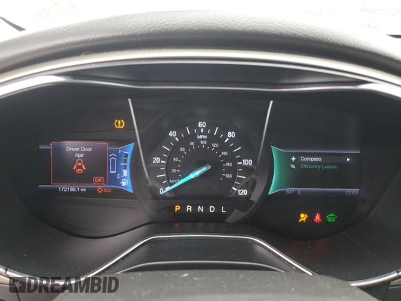 2013 Ford Fusion SE Hybrid with VIN 3FA6P0LU8DR184961, listed as a Copart auction lot 48213875 with 172,188 mi miles and Clean Title. Bid and sale history available at carsss.com. Image 9.