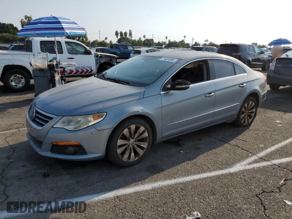 2009 Volkswagen CC with VIN WVWML93C19E547829, listed as a Copart auction lot 71481094 with 159,341 mi miles and Salvage Title. Bid and sale history available at DreamBid. Image 1.