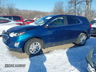 2021 Chevrolet Equinox LT z VIN 3GNAXUEV3ML384478, wystawiony jako IAAI lot #41619576 z przebiegiem 34 176 mil mil oraz . Historia ofert i sprzedaży dostępna na DreamBid. Obrazek 14.