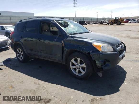 2010 Toyota RAV4 Ltd with VIN 2T3DK4DV7AW024205, listed as a Copart auction lot 51338915 with 184,197 mi miles and Salvage Title. Bid and sale history available at carsss.com. Image 4.