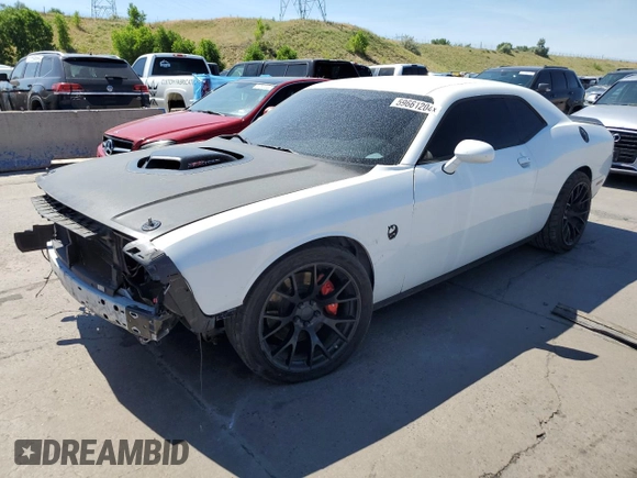 2019 Dodge Challenger R/T Scat Pack Widebody z VIN 2C3CDZFJ3KH740893, wystawiony jako Copart lot #59661204 z przebiegiem 78 203 mil mil oraz Szkoda całkowita • Salvage title. Historia ofert i sprzedaży dostępna na DreamBid. Obrazek 1.