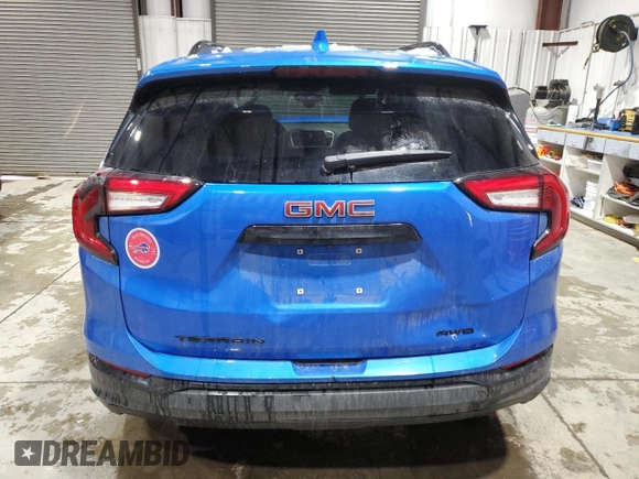 2024 GMC Terrain SLE with VIN 3GKALTEG9RL202438, listed as a Copart auction lot 86501204 with 19,858 mi miles and Salvage Title. Bid and sale history available at carsss.com. Image 6.
