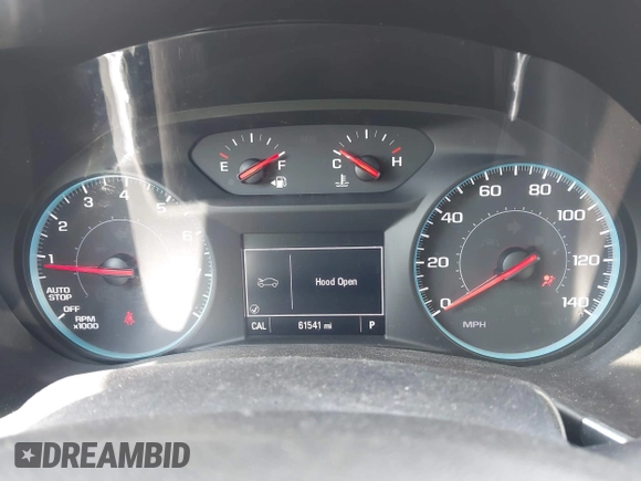 2018 Chevrolet Equinox LT with VIN 3GNAXJEV0JL102064, listed as a IAAI auction lot 41976644 with 61,541 mi miles. Bid and sale history available at carsss.com. Image 7.