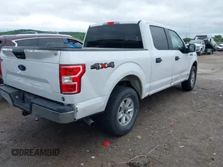 2018 Ford F-150 XL with VIN 1FTEW1E59JKD10992, listed as a IAAI auction lot 42362936 with 225,967 mi miles and . Bid and sale history available at DreamBid. Image 4.