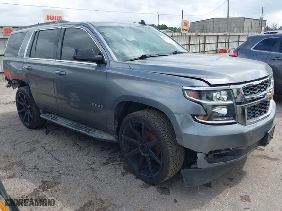 2020 Chevrolet Tahoe LT with VIN 1GNSKBKC4LR164705, listed as a IAAI auction lot 41699620 with 94,372 mi miles. Bid and sale history available at carsss.com. Image 1.