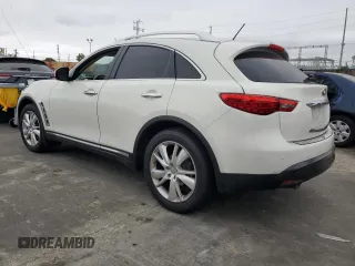 2012 Infiniti FX with VIN JN8AS1MU8CM121118, listed as a Copart auction lot 56963224 with Not provided miles and Salvage title. Bid and sale history available at DreamBid. Image 2.