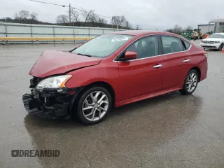 2014 Nissan Sentra SV with VIN 3N1AB7AP8EL645043, listed as a Copart auction lot 45276845 with 146,136 mi miles and Salvage title. Bid and sale history available at DreamBid. Image 1.