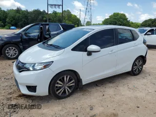 2015 Honda Fit EX-L with VIN 3HGGK5H81FM760204, listed as a Copart auction lot 56827025 with 125,962 mi miles and Salvage title. Bid and sale history available at DreamBid. Image 1.